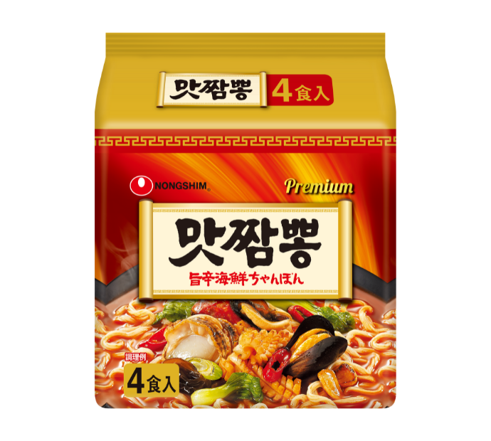 いかチャンポン 袋麺 | 製品情報 | NONGSHIM