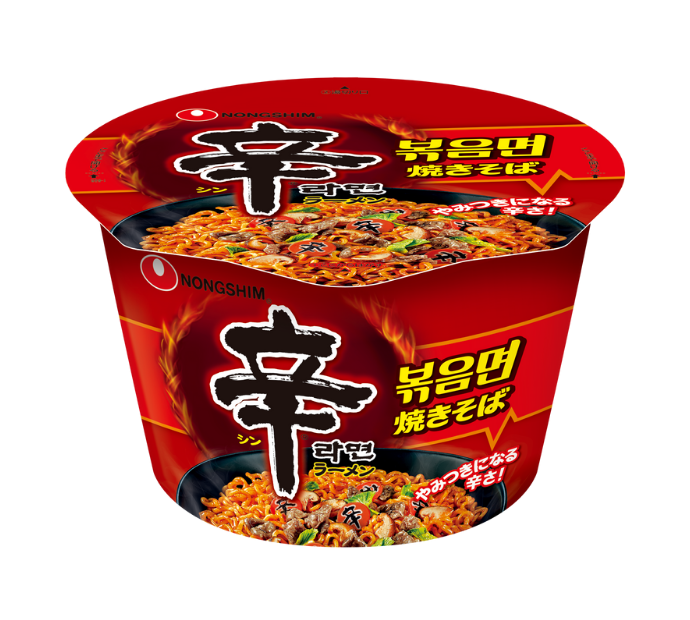 辛ラーメン焼きそば カップ | 製品情報 | NONGSHIM