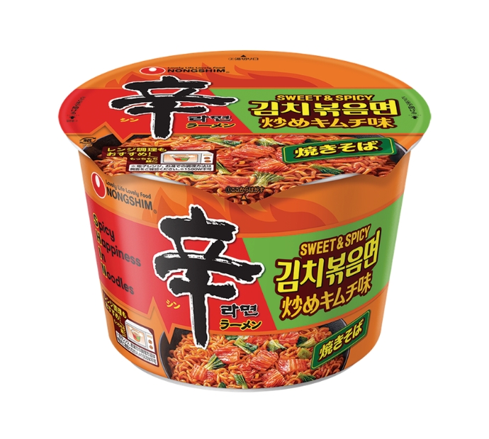 辛ラーメン焼きそば 炒めキムチ カップ | 製品情報 | NONGSHIM